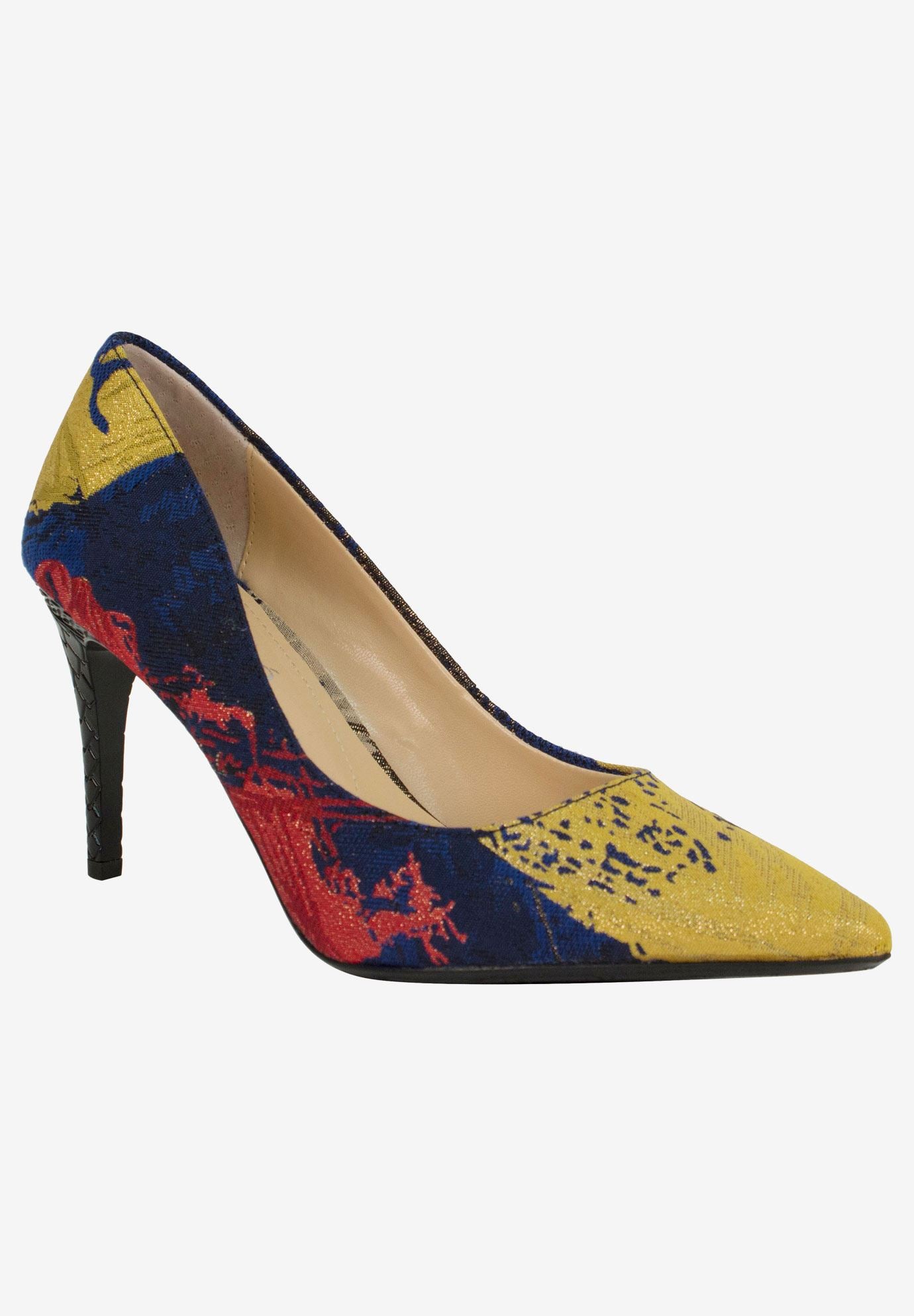 j renee multi color pump