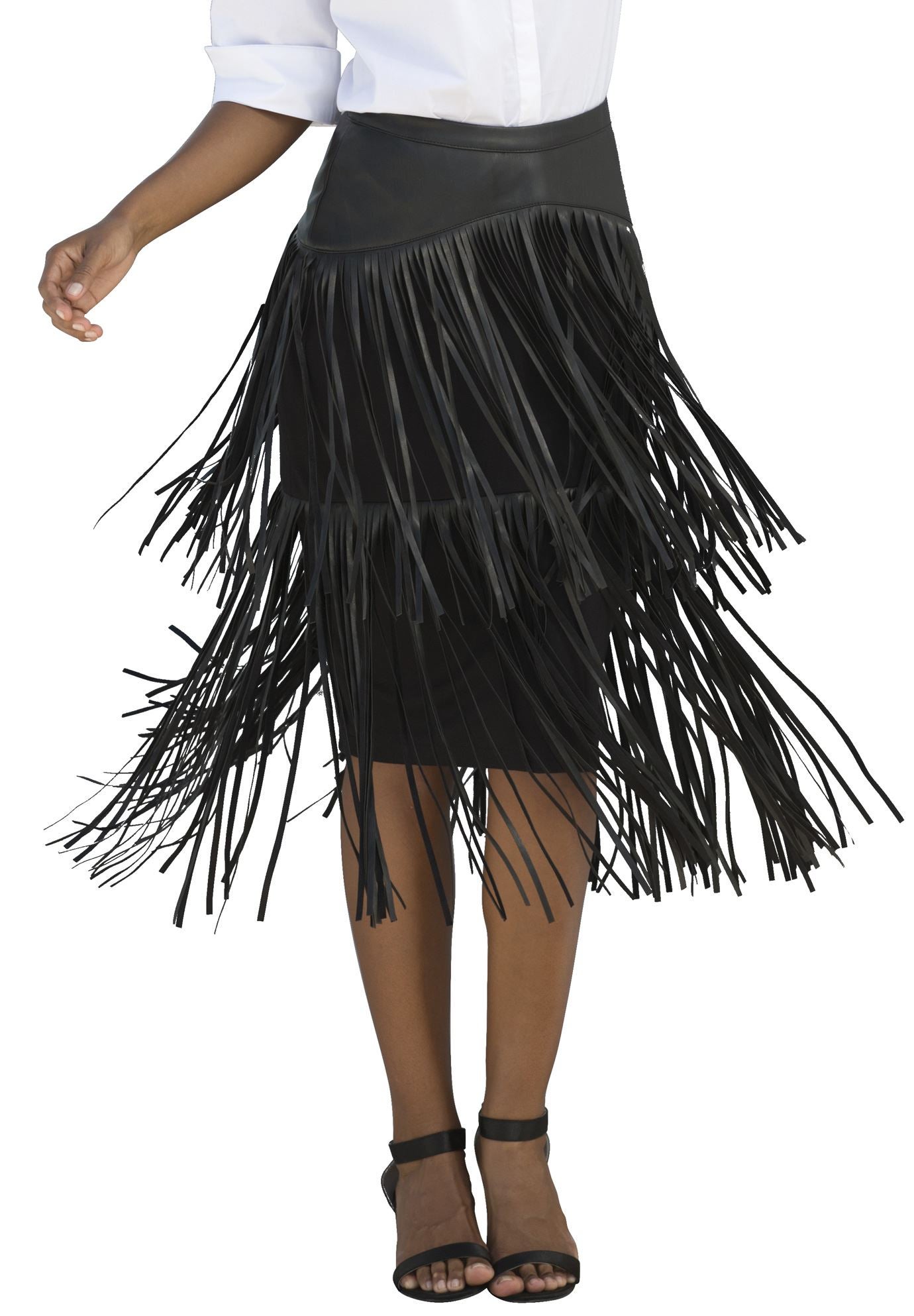 skirt with string sides