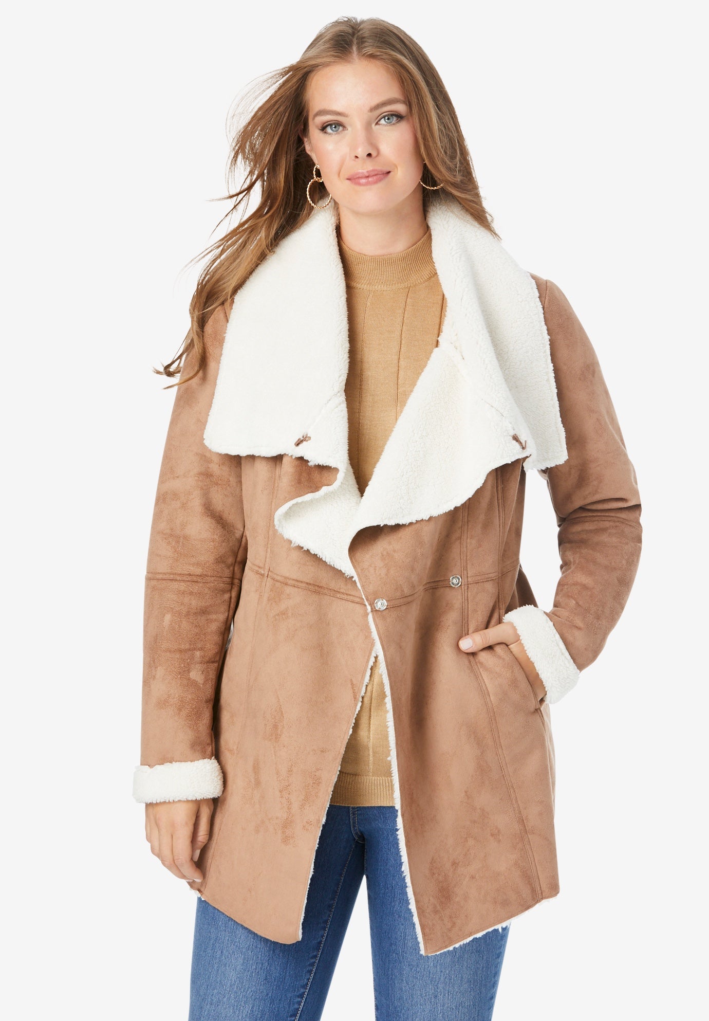 Cascade Faux-Shearling Jacket