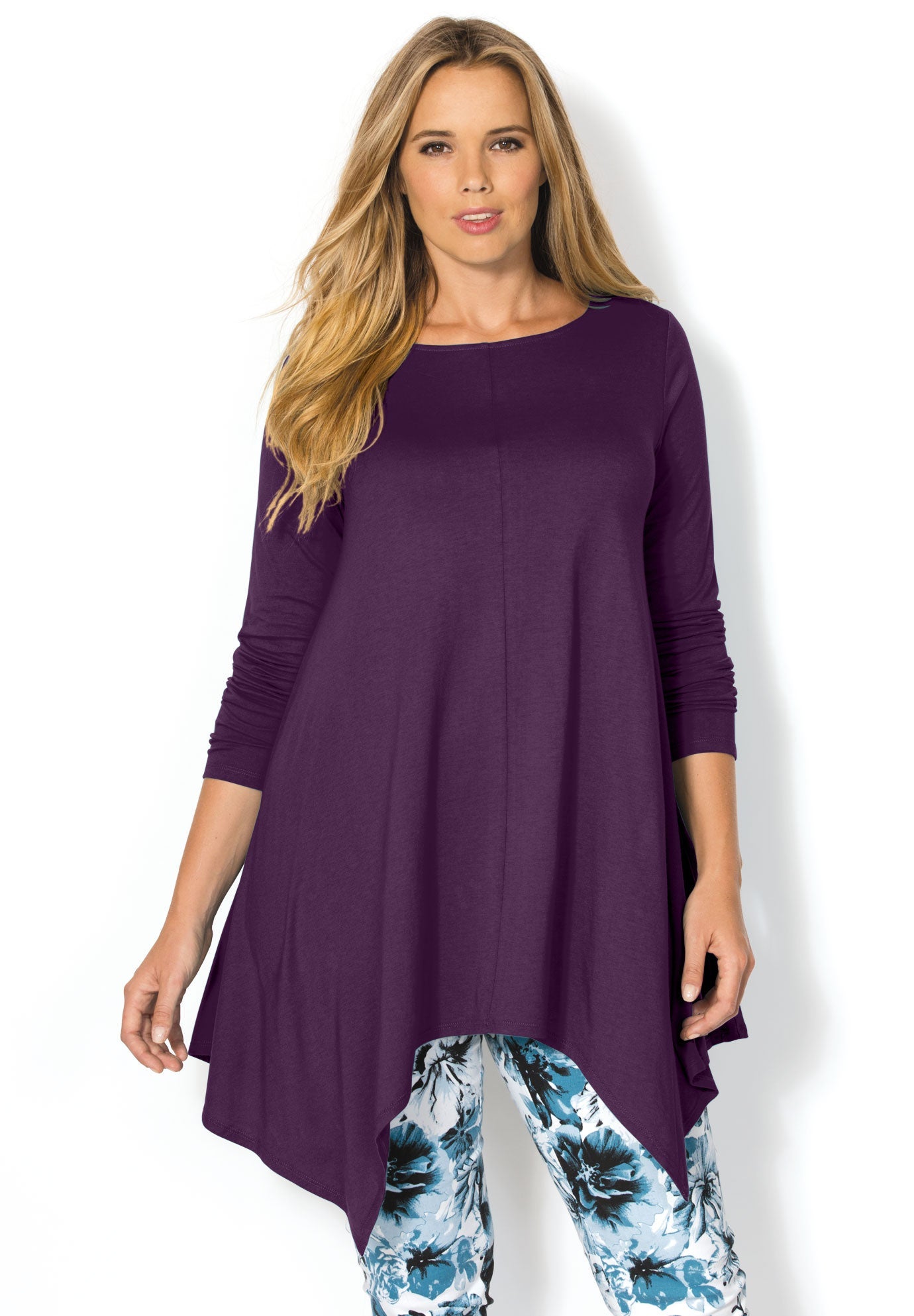 Handkerchief Hem Ultimate Tunic Fullbeauty Outlet