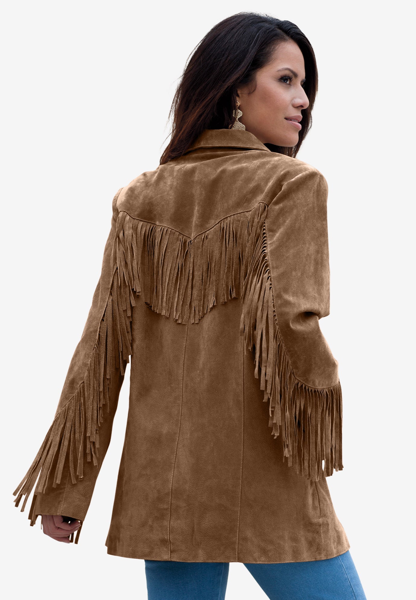 Fringe Suede Jacket Fullbeauty Outlet
