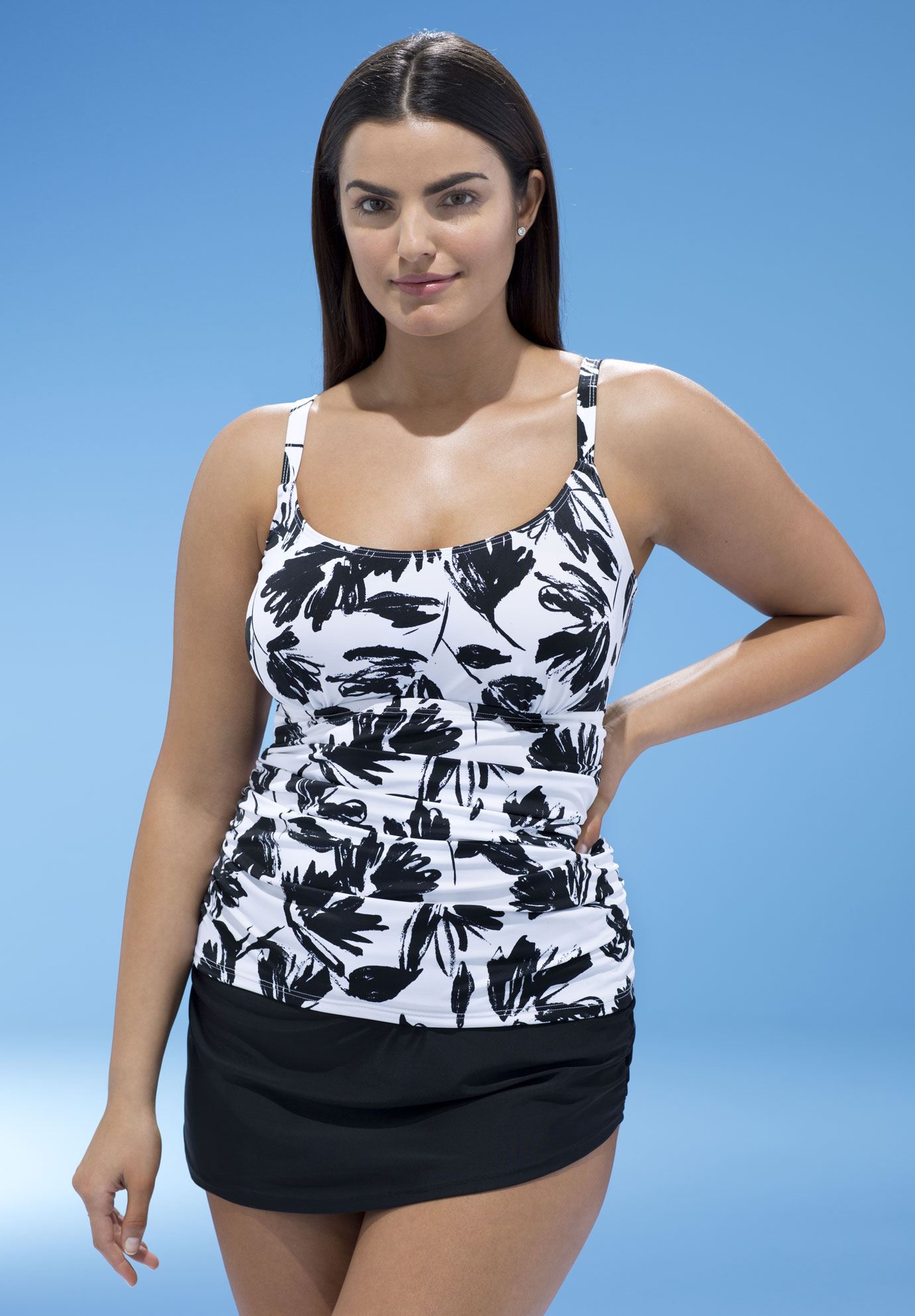 Camisole Style Tankini Top | Plus Size Active & Swimwear ...
