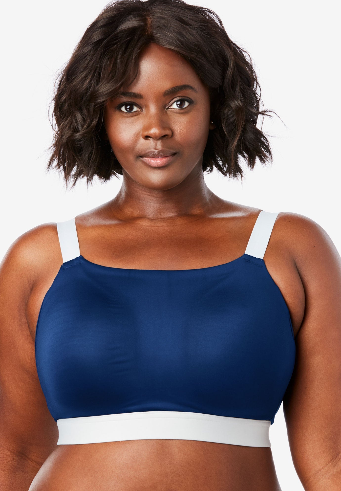 Moderate-Impact Sport Bra by Comfort Choice®| Plus Size ...