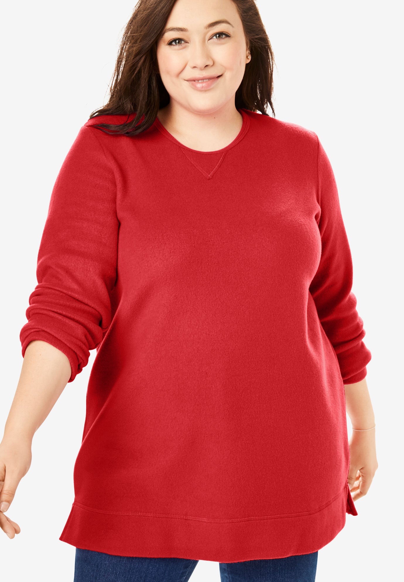 sweatshirt tunic