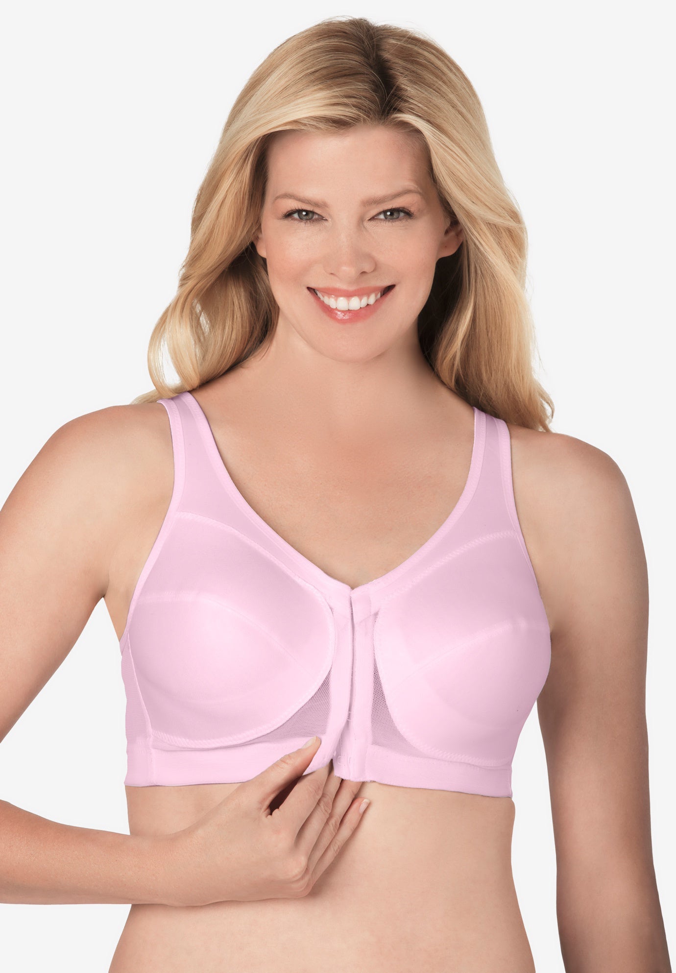 Magic Lift® FrontHook Wireless Posture Bra by Glamorise® Plus Size
