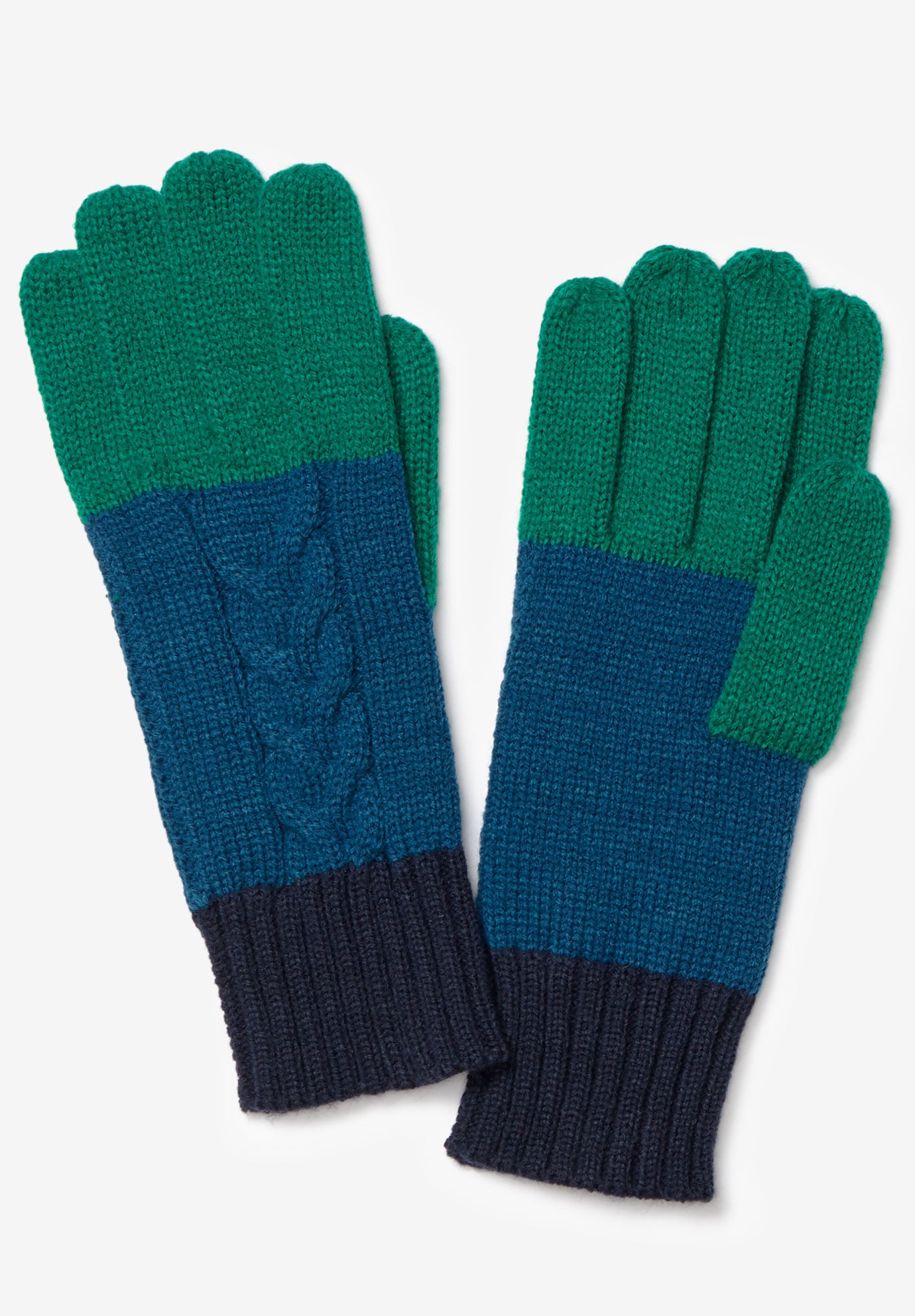 Cable Knit Gloves Plus Size Accessories Full Beauty