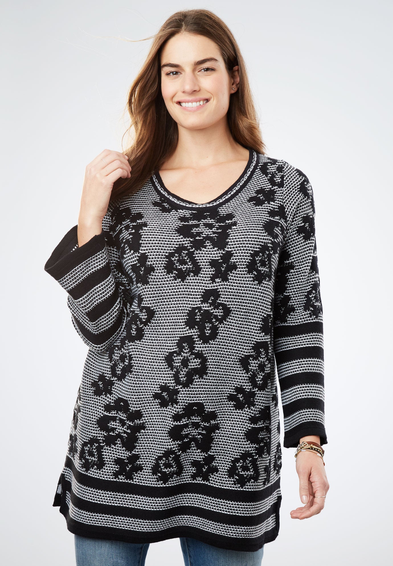 plus size floral cardigan sweaters patterns online