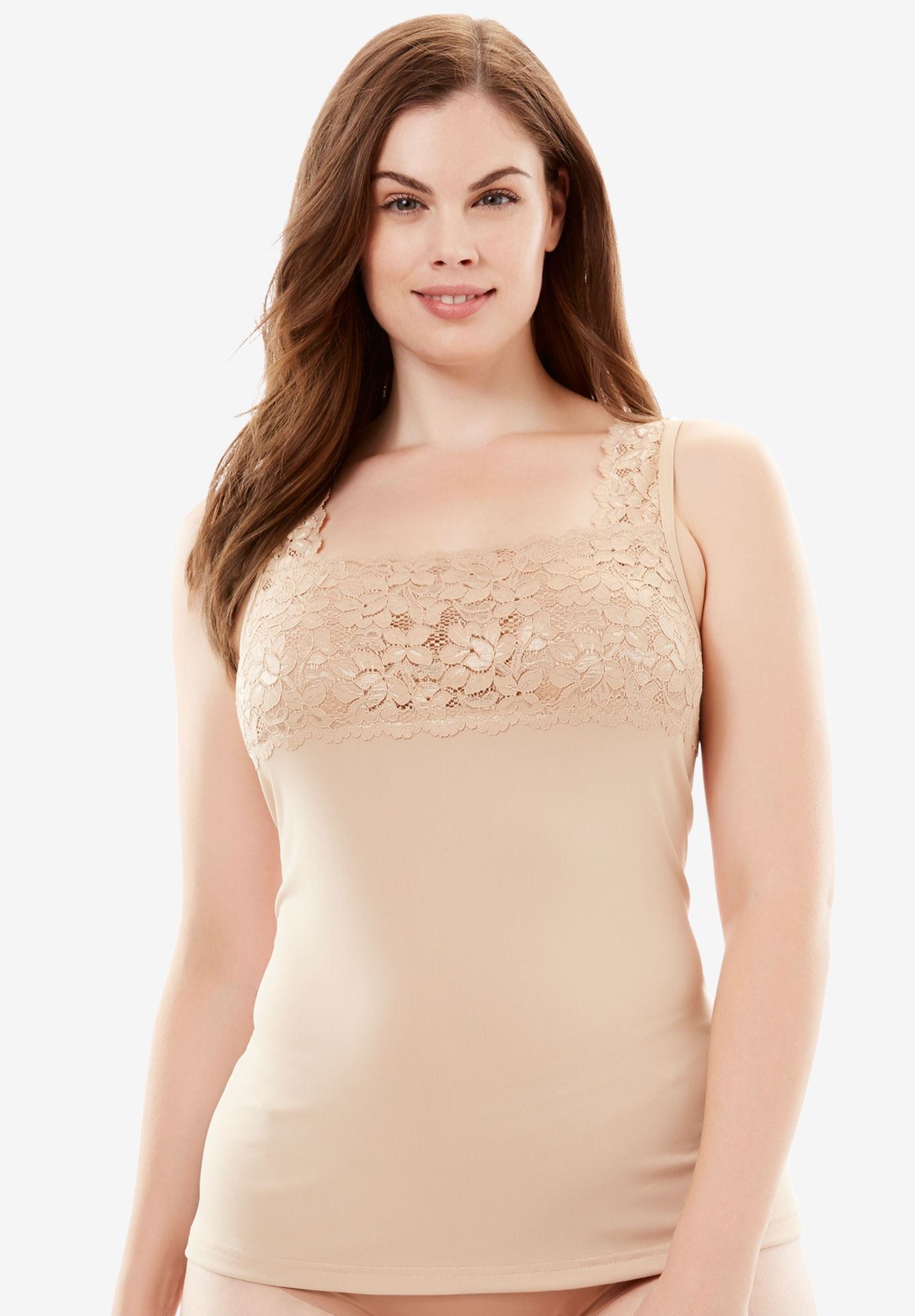 silk camisole slip