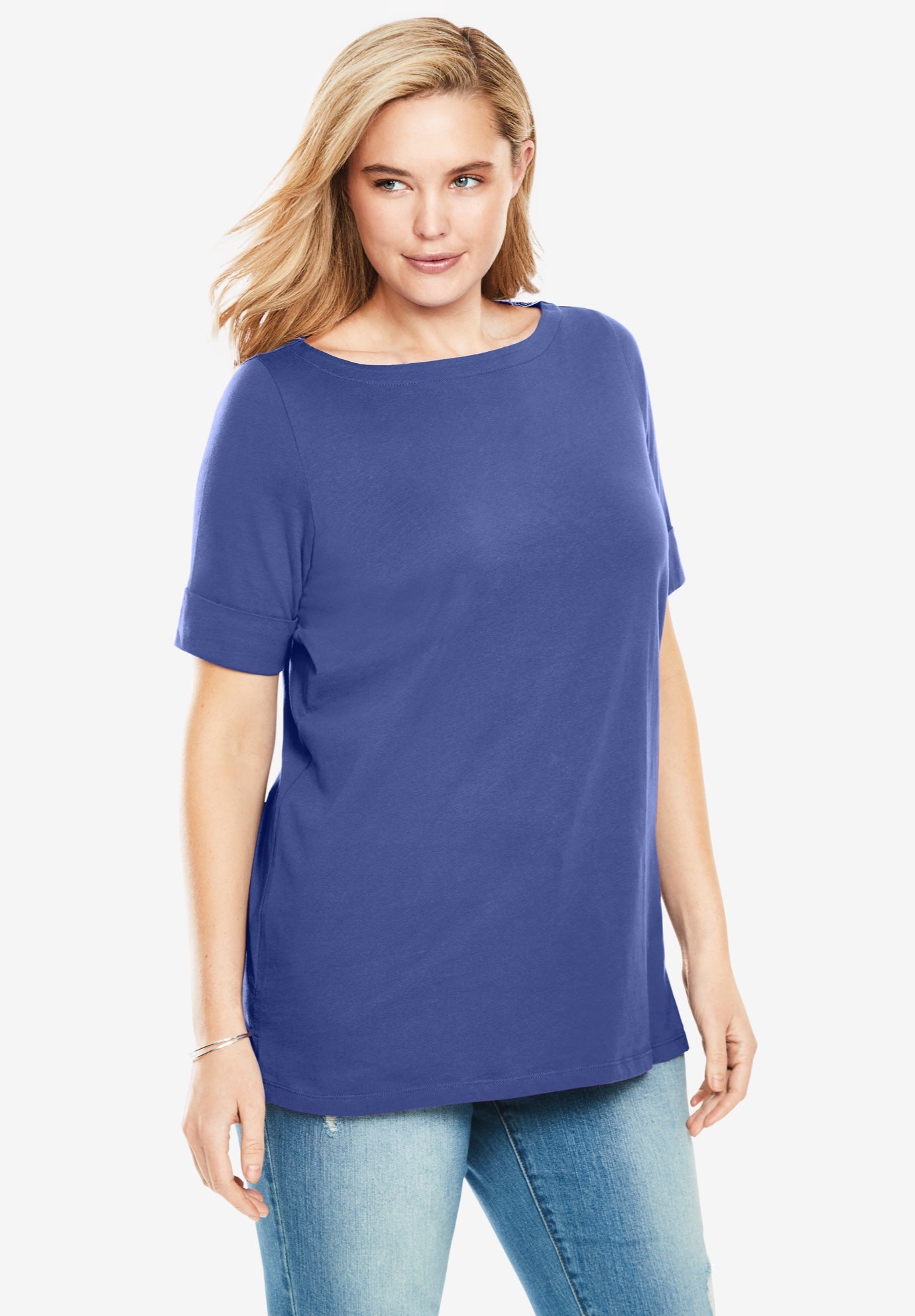 womens elbow sleeve t shirt