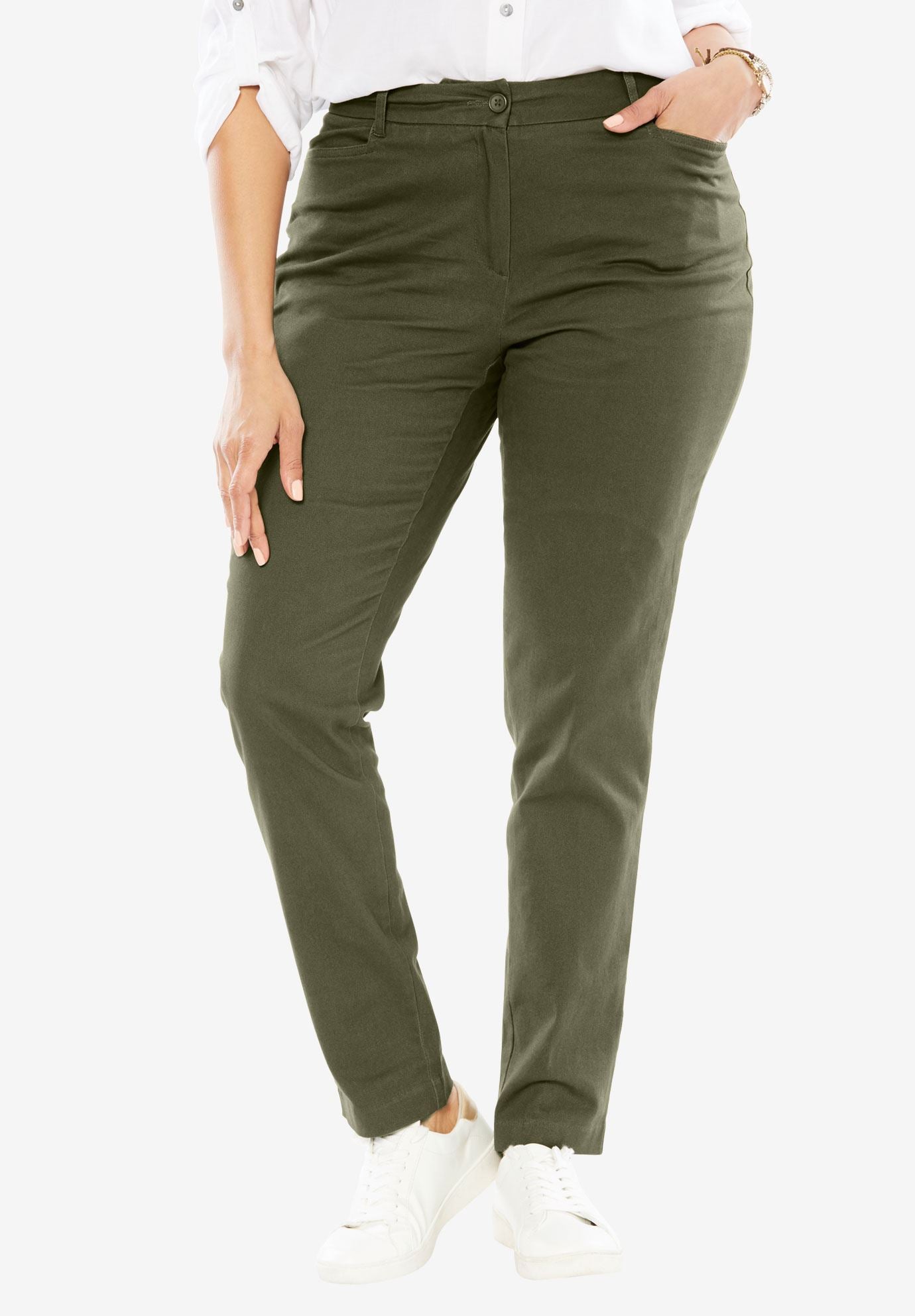 chino plus size pants