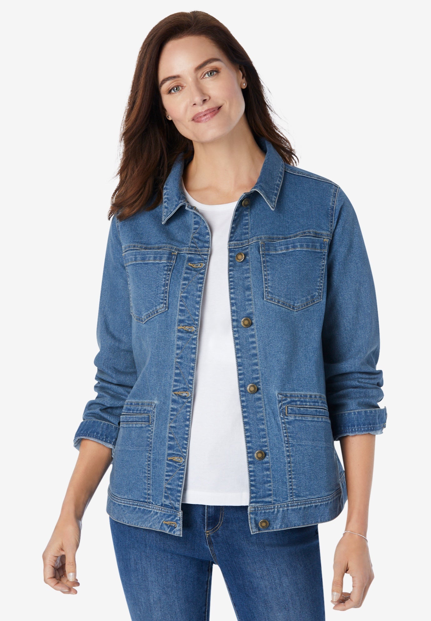 levi's plus size denim jacket