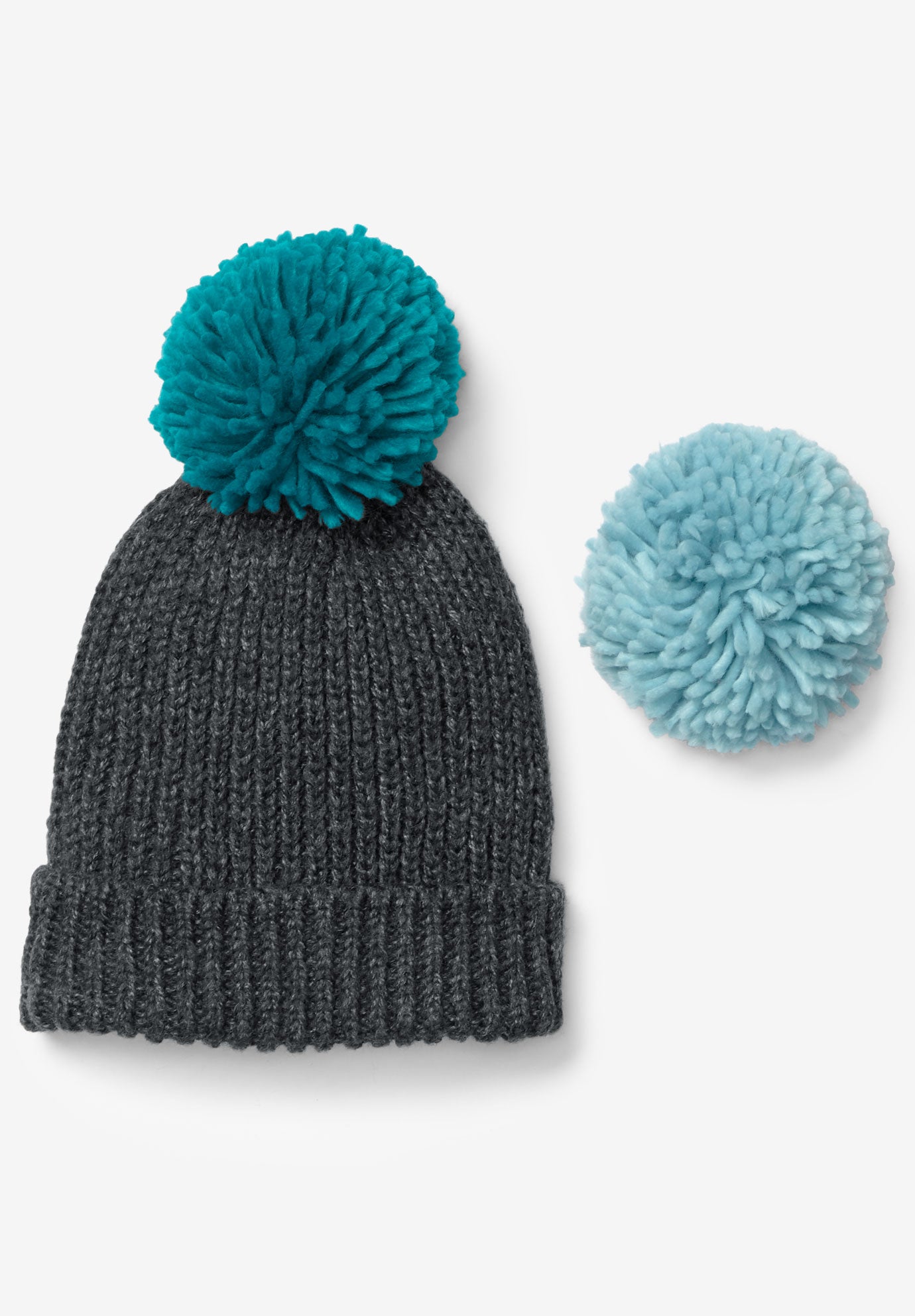 Big PomPom Knit Beanie Fullbeauty Outlet