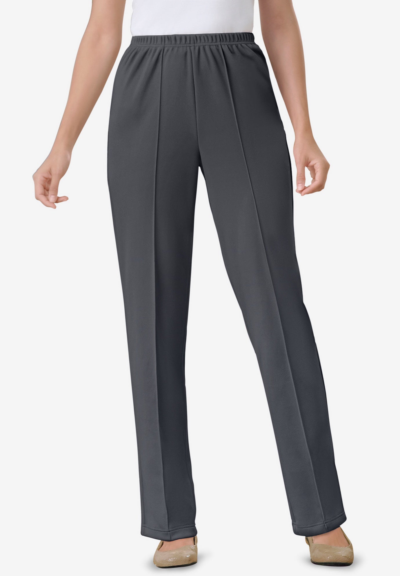 ElasticWaist Soft Knit Pant Fullbeauty