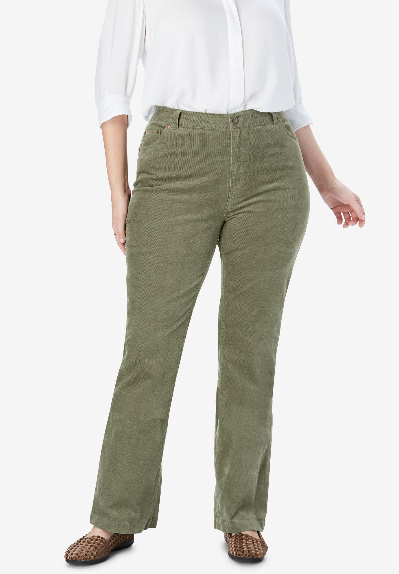 corduroy bootcut pants