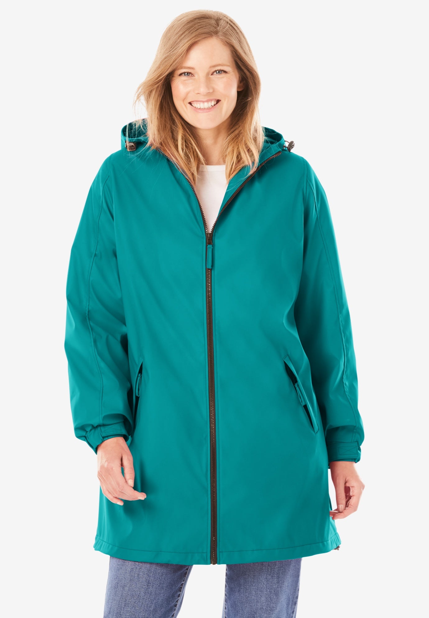 dressy raincoat with hood