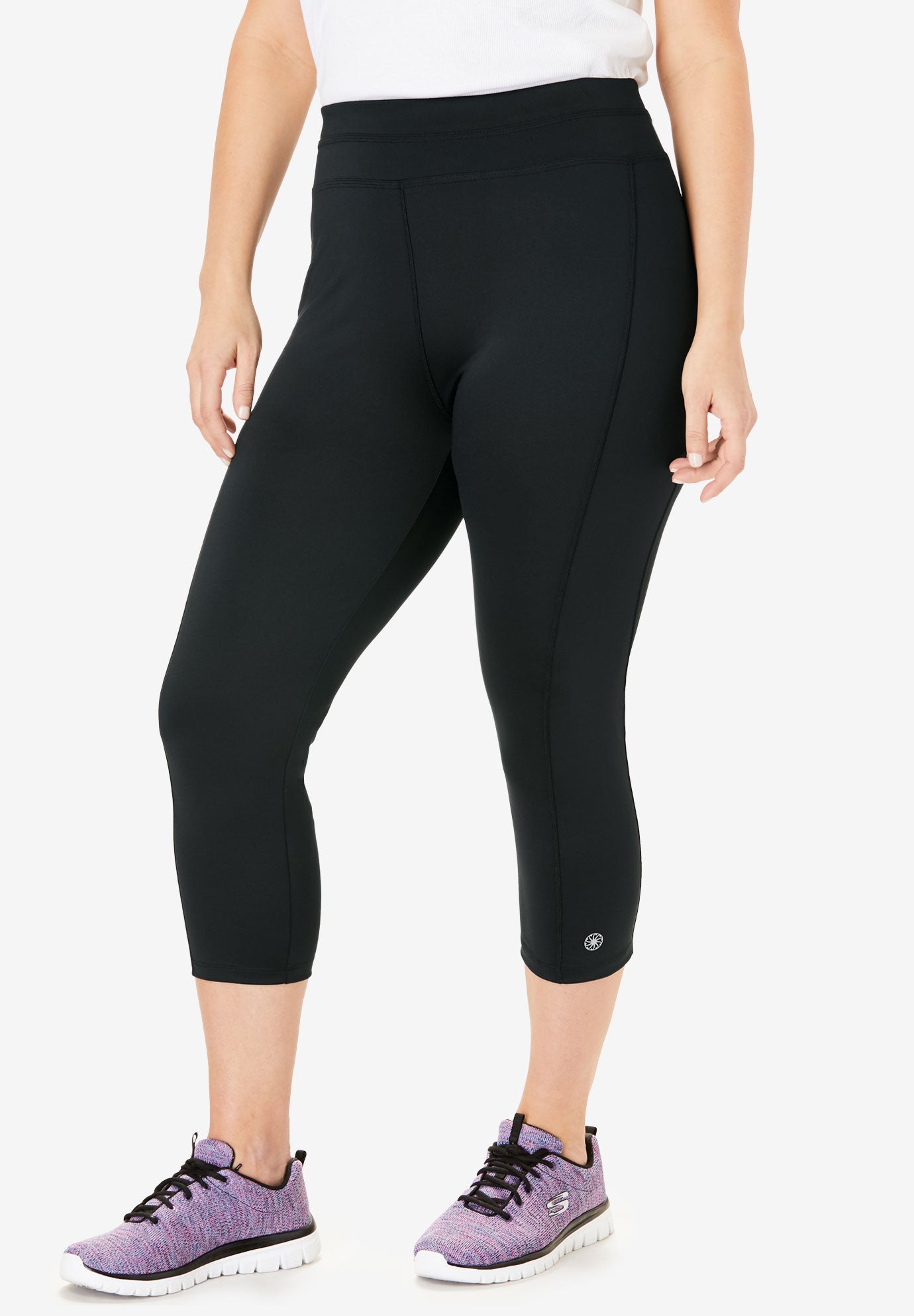 nike training one tight capri legging in black