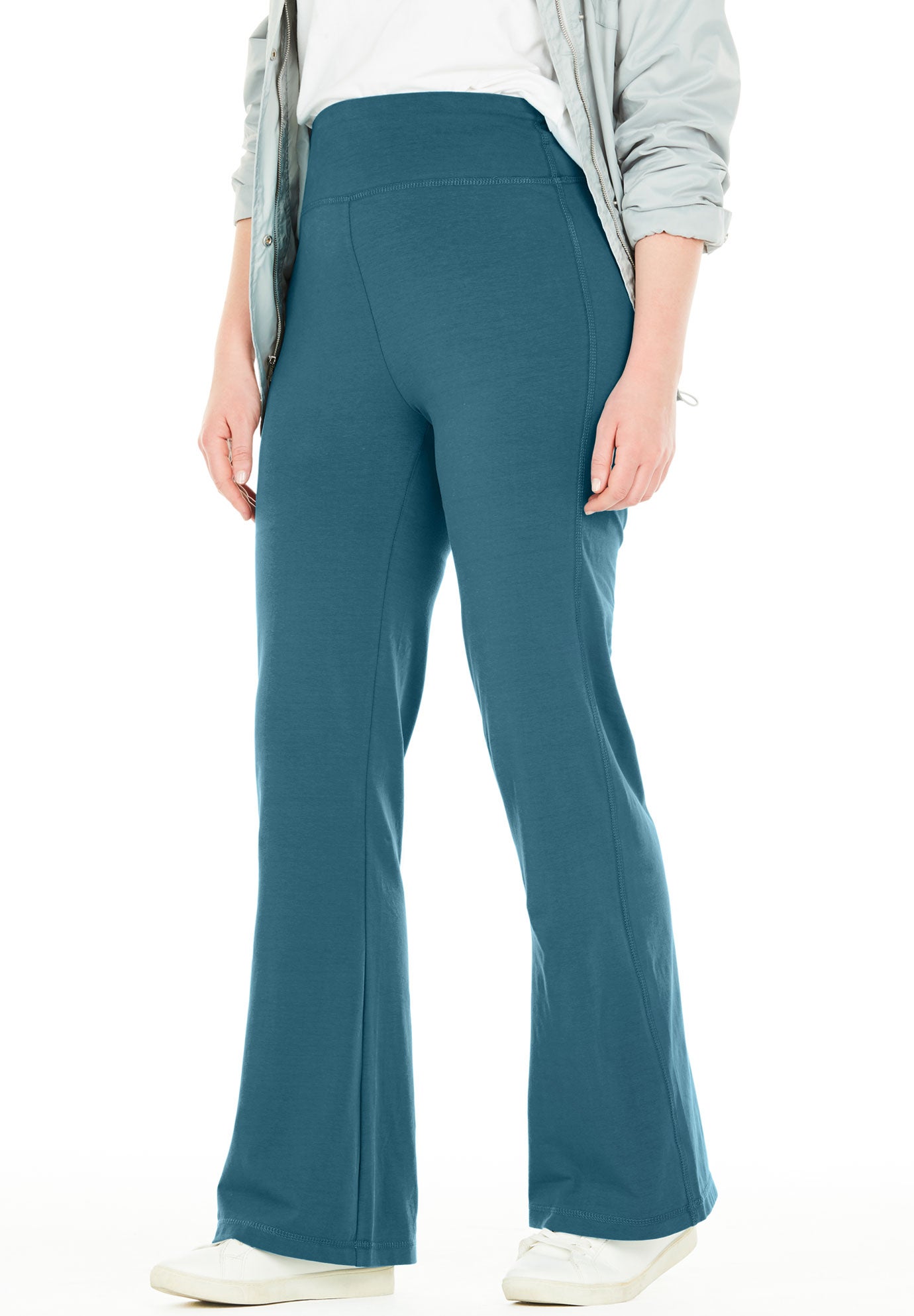 cotton wide leg pants