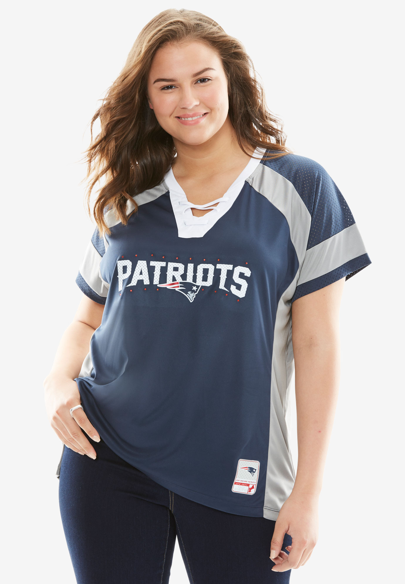 Lace-Up NFL Tee, 
