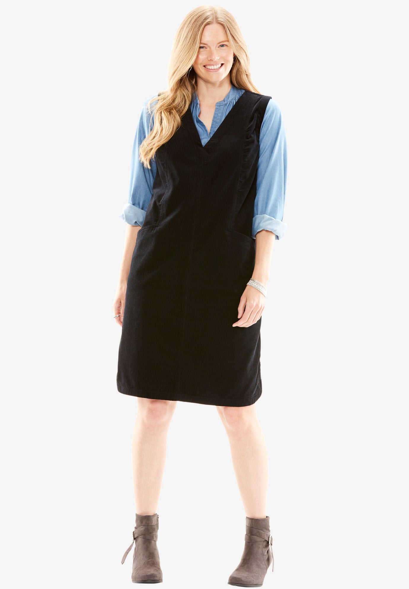 Corduroy Jumper Fullbeauty Outlet