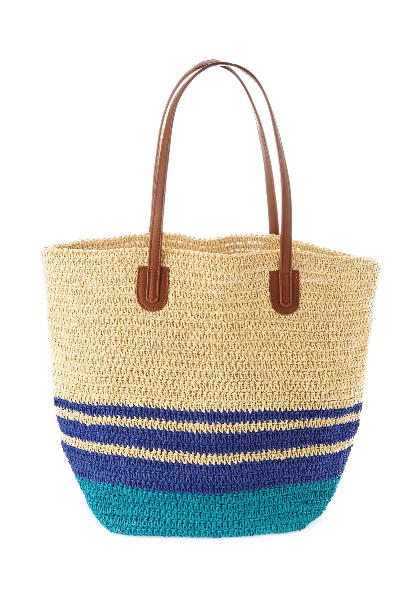 straw beach bag with zip