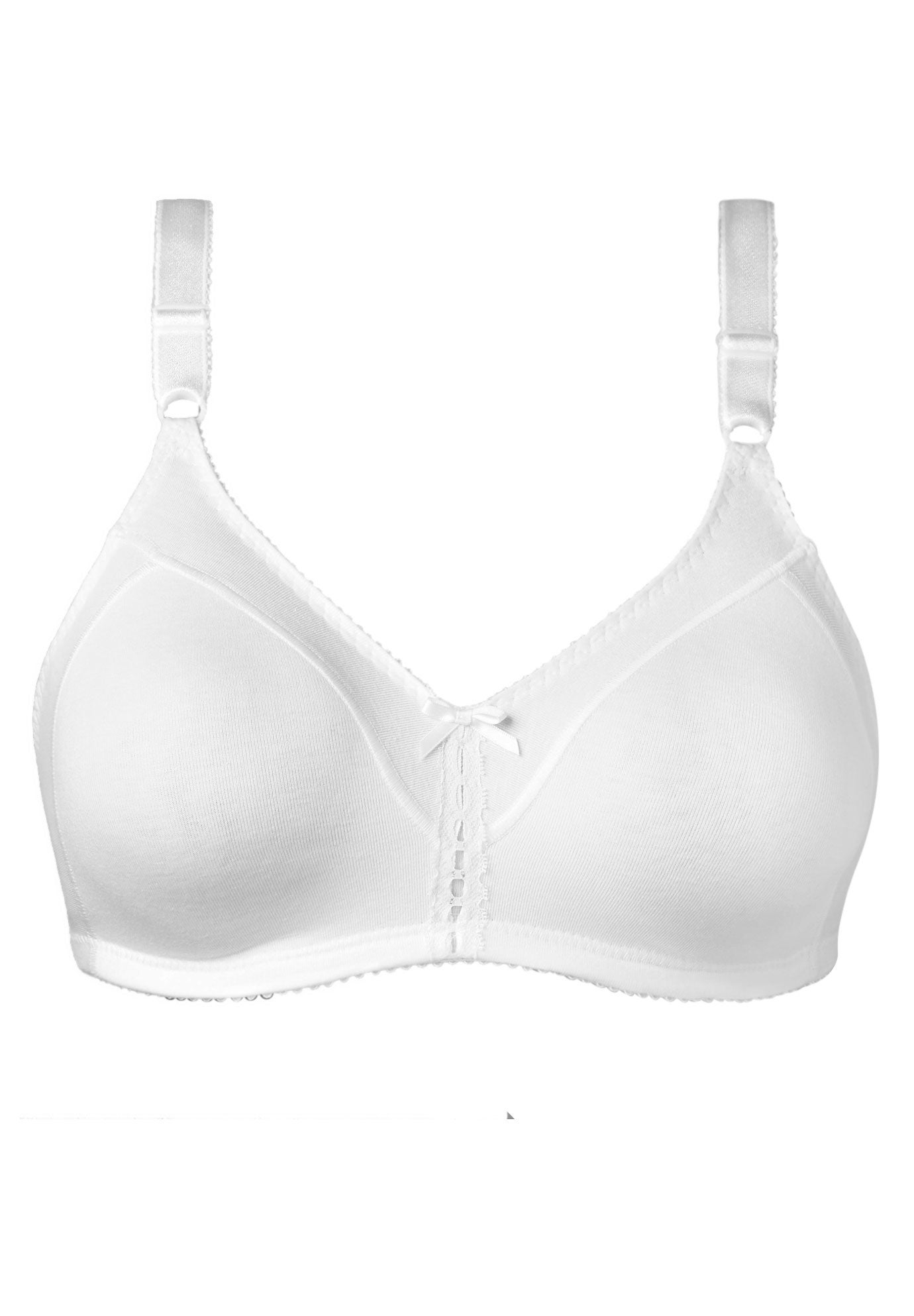 Bali® Double Support® Cotton Wireless Bra 3036 Plus Size Cotton Bras