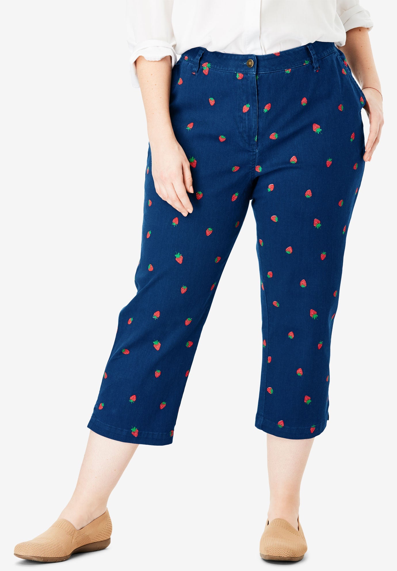 Chino Capri Pant Fullbeauty Outlet