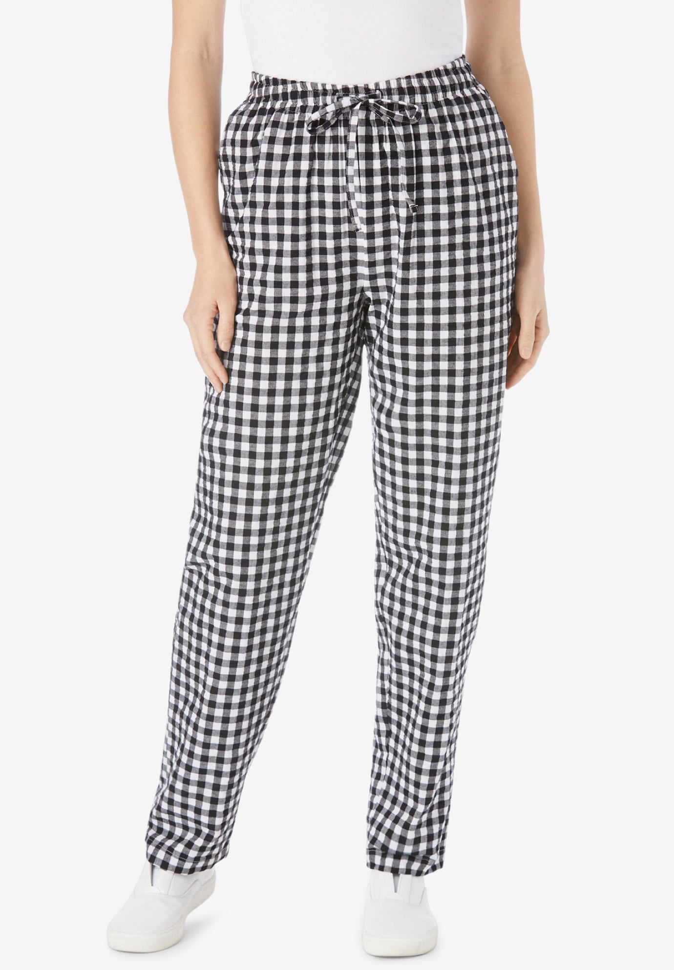 Seersucker Pant Plus Size Casual Pants Fullbeauty
