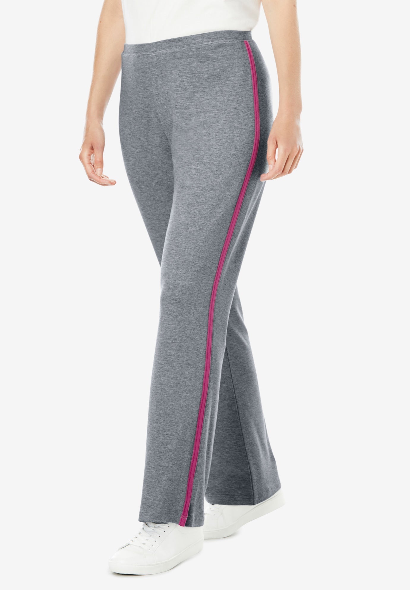 formal pants with side stripe