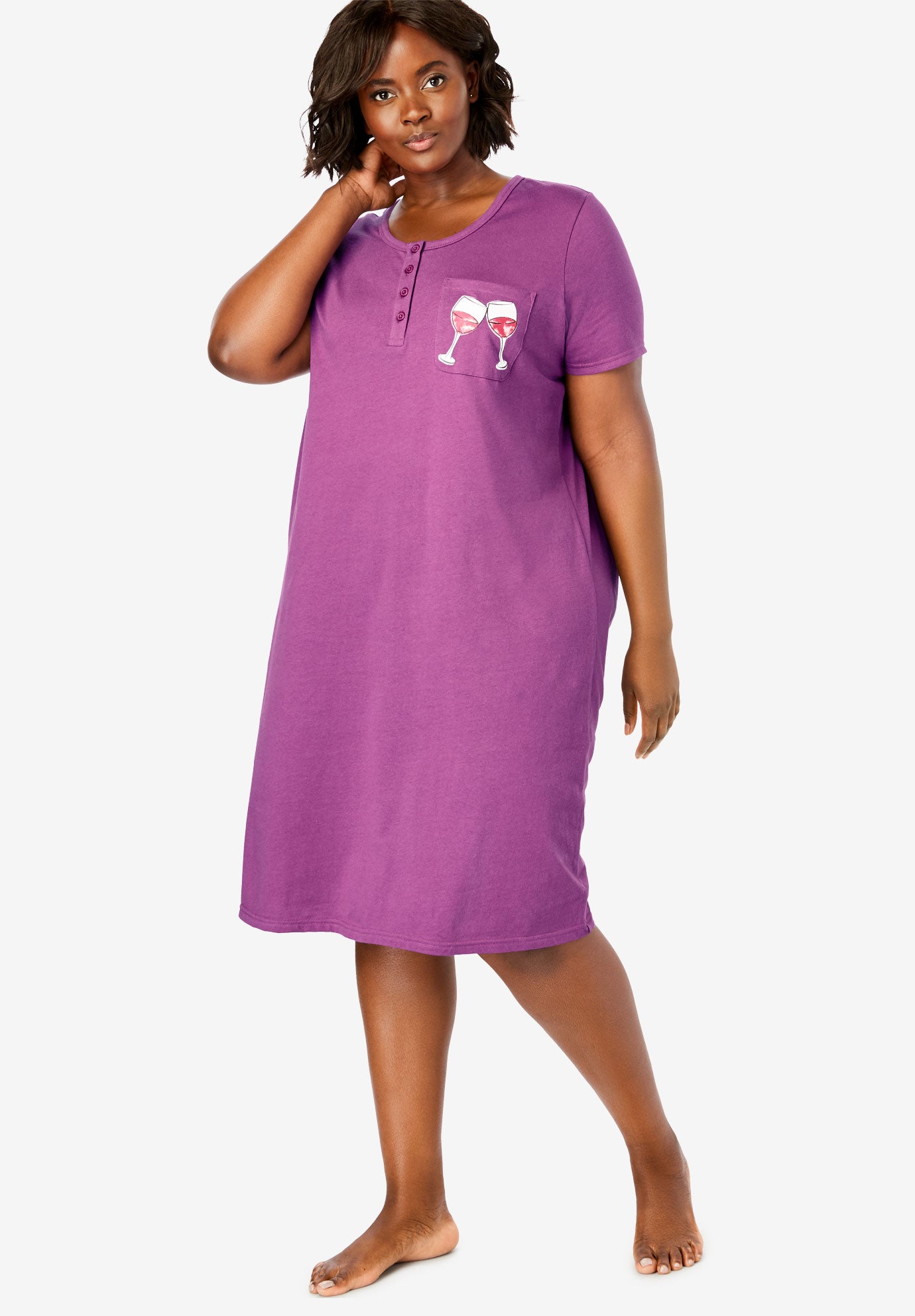 sleepshirts plus size