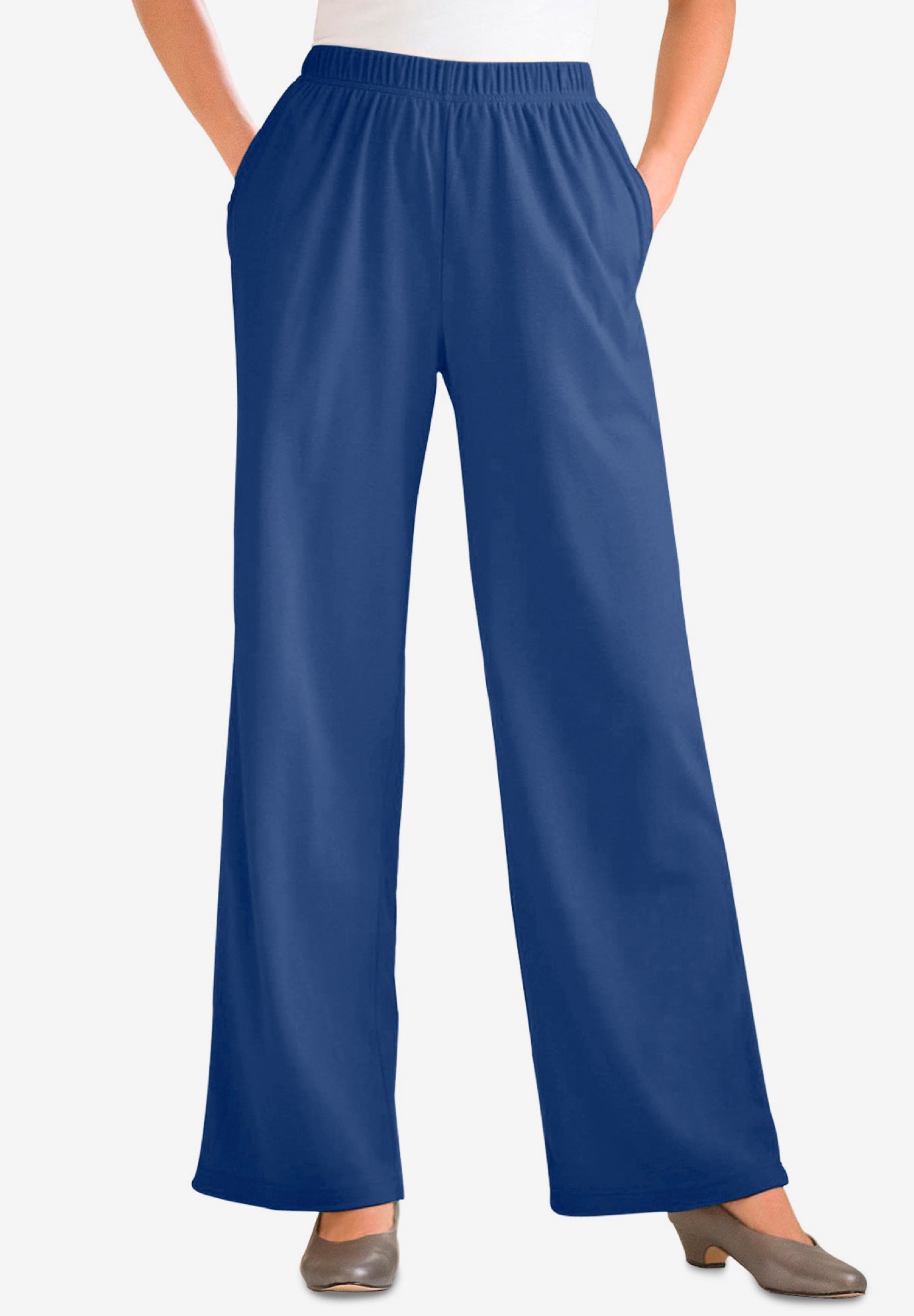 northcrest knit pants plus size