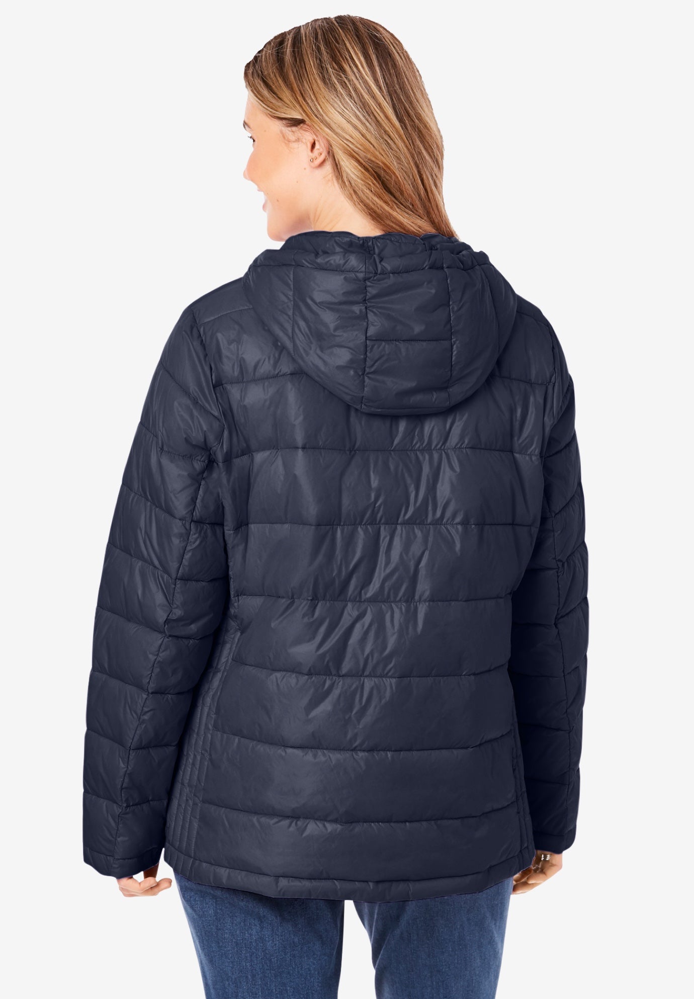Packable Puffer Jacket Plus Size Jackets & Blazers Full Beauty