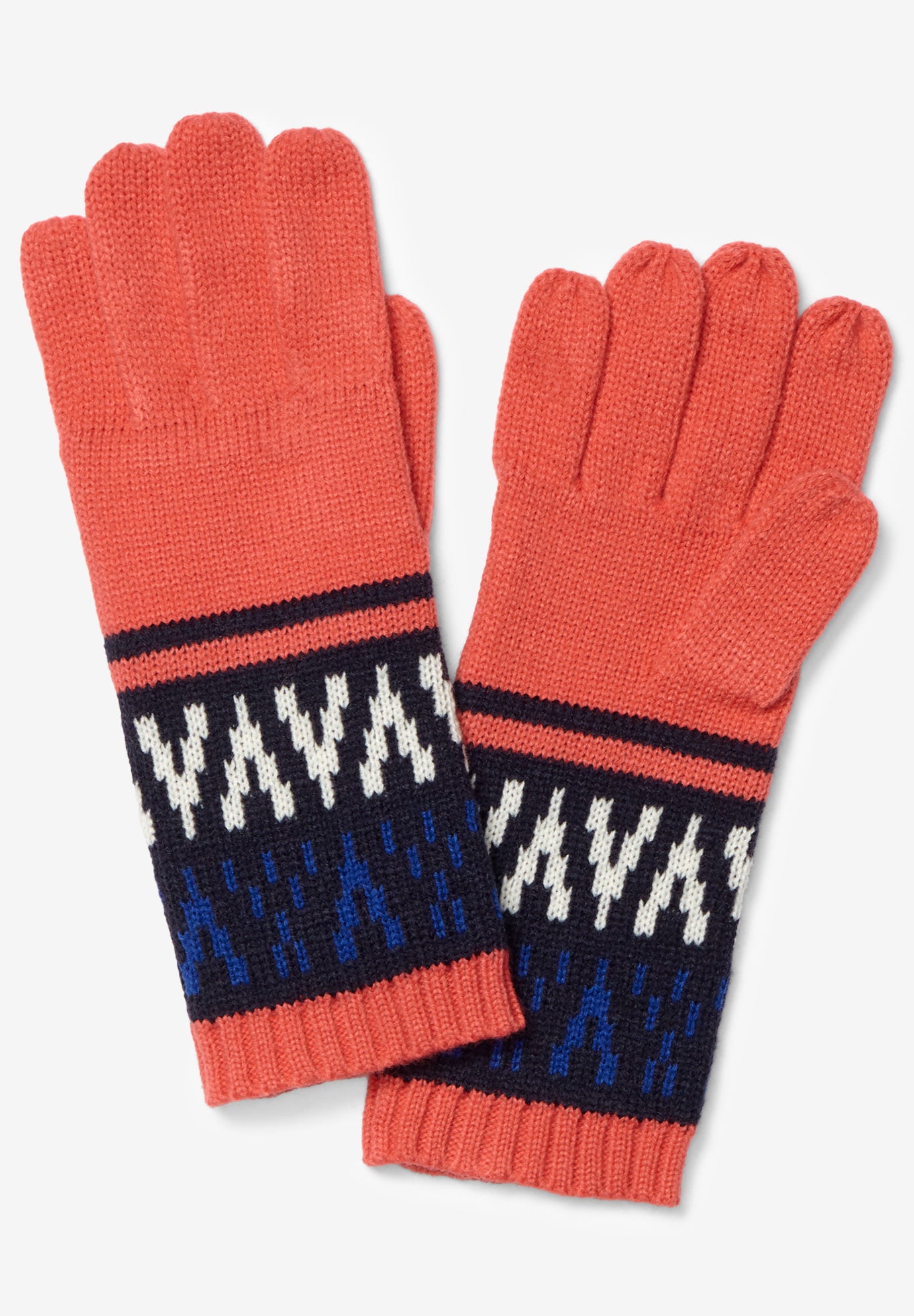 Manzella Fairisle Convertible Ladies Winter Gloves