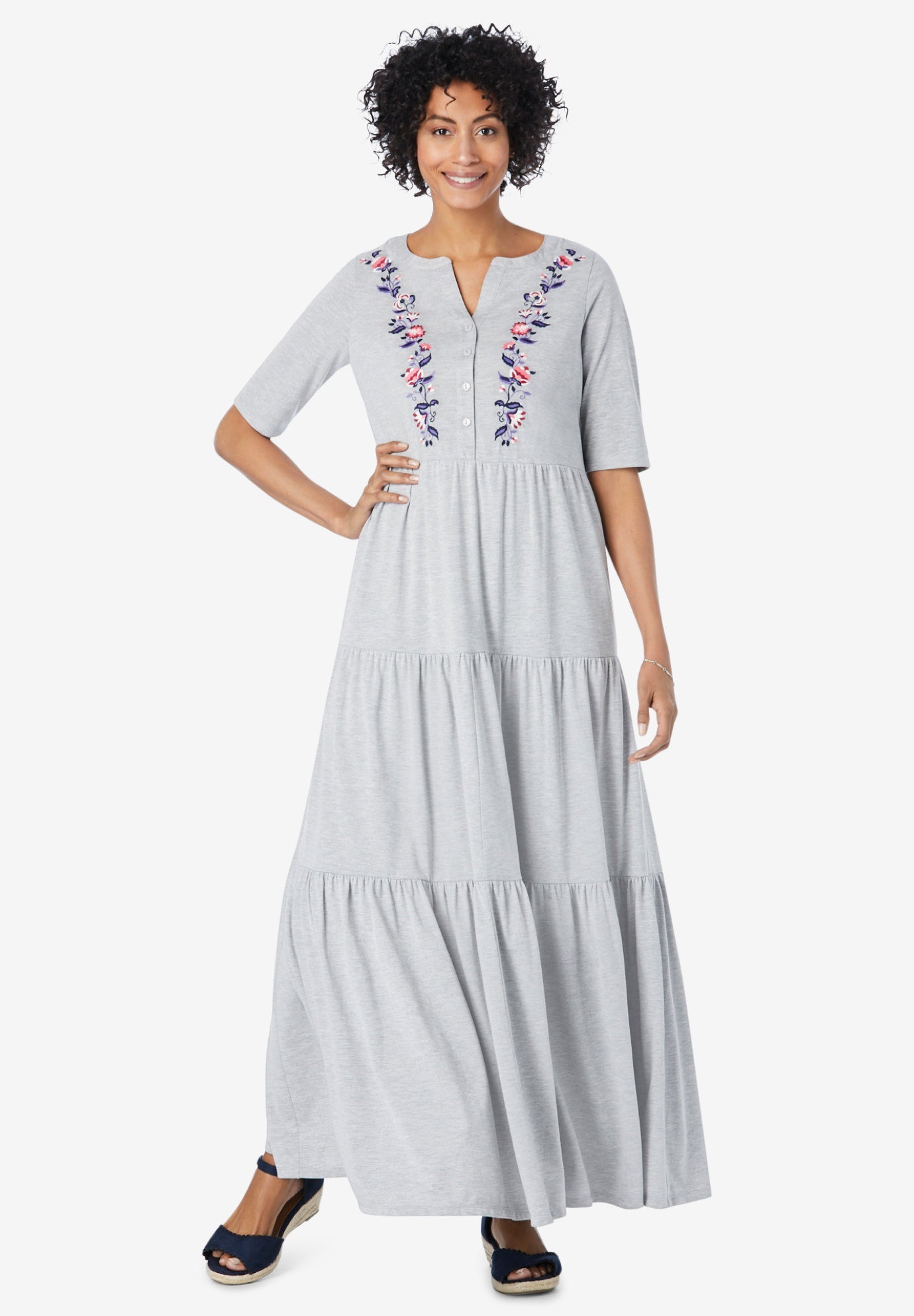 white long sleeve fitted waist shirt dress