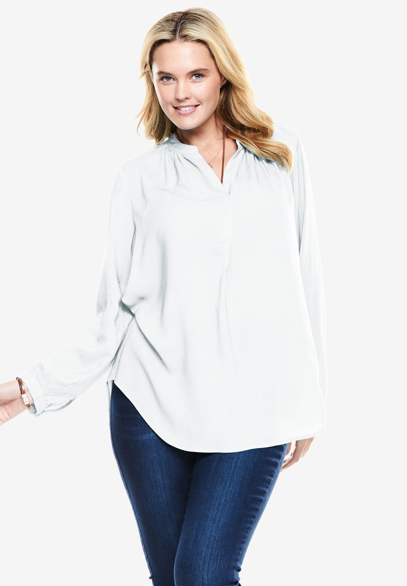 Peasant tunic Plus Size Tunics Full Beauty