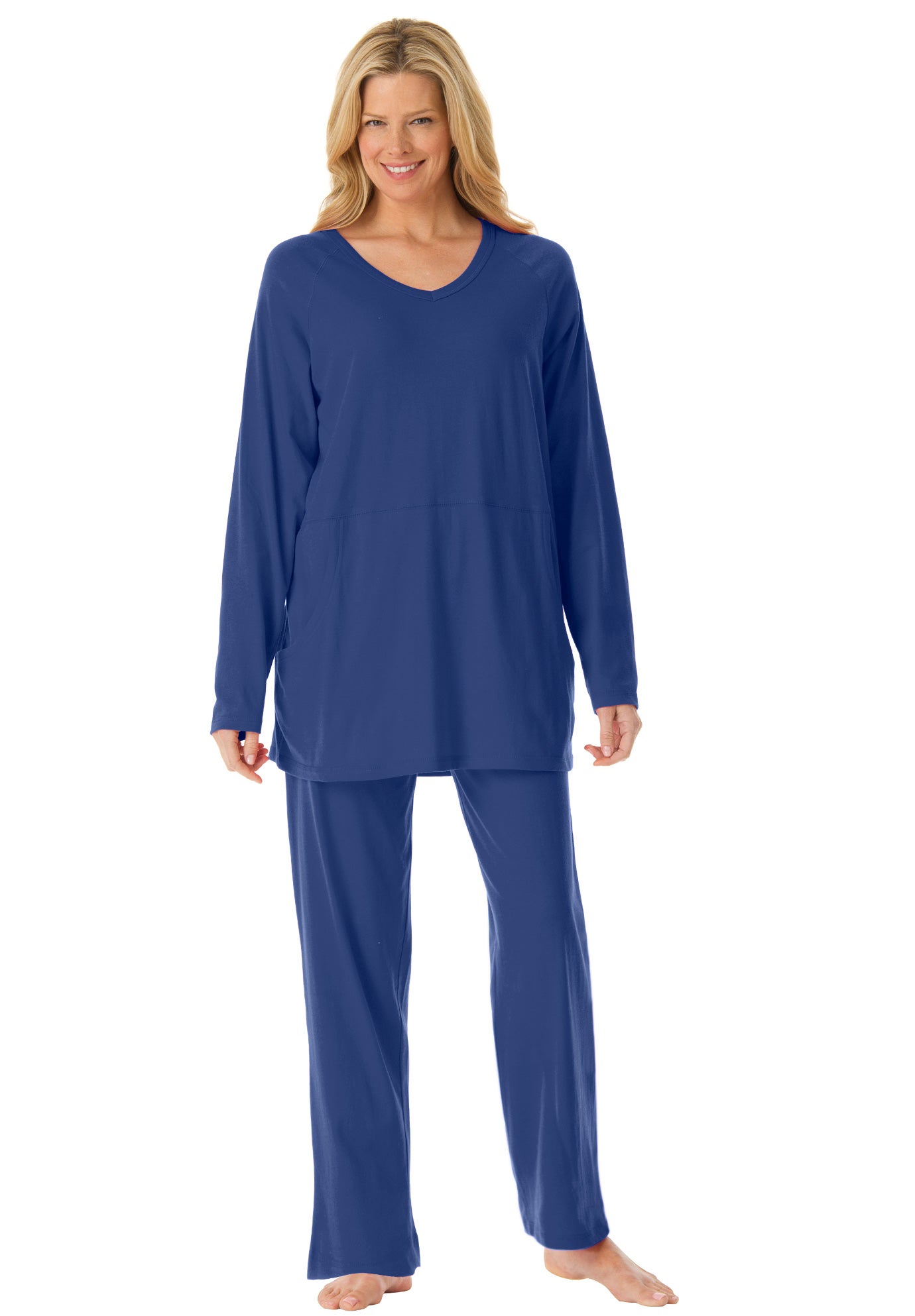 Lounge Set by Dreams & Co.® Plus Size Sleepwear Full Beauty