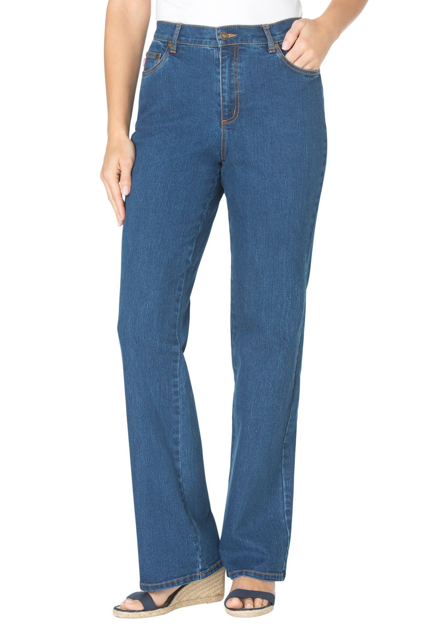 Low-Rise Stretch Bootcut Jean | Plus Size Denim Shop | Full Beauty