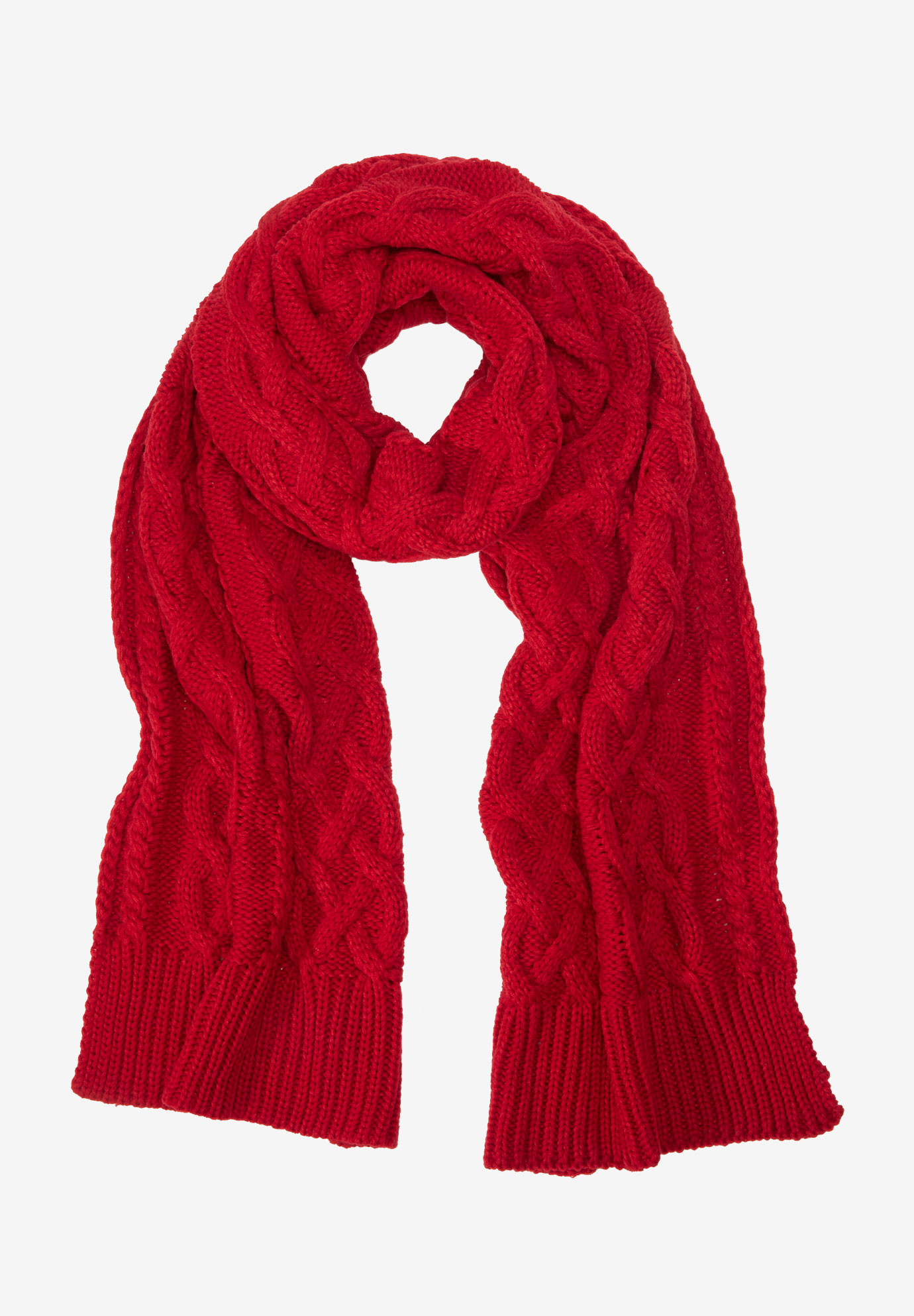 Cable Knit Scarf, 