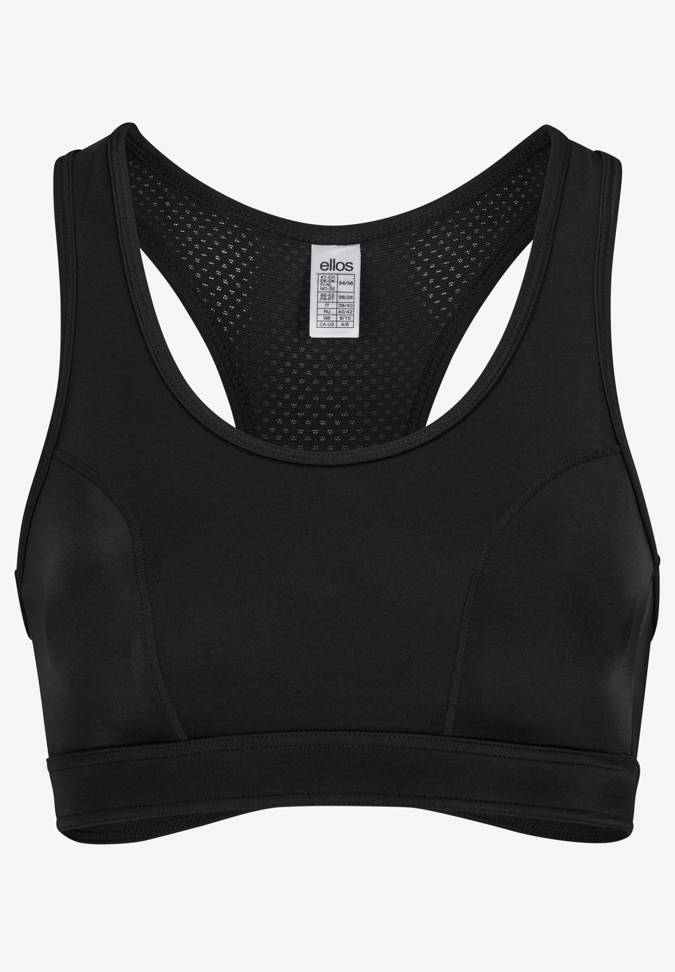MeshBack Sports Bra by ellos® Fullbeauty Outlet