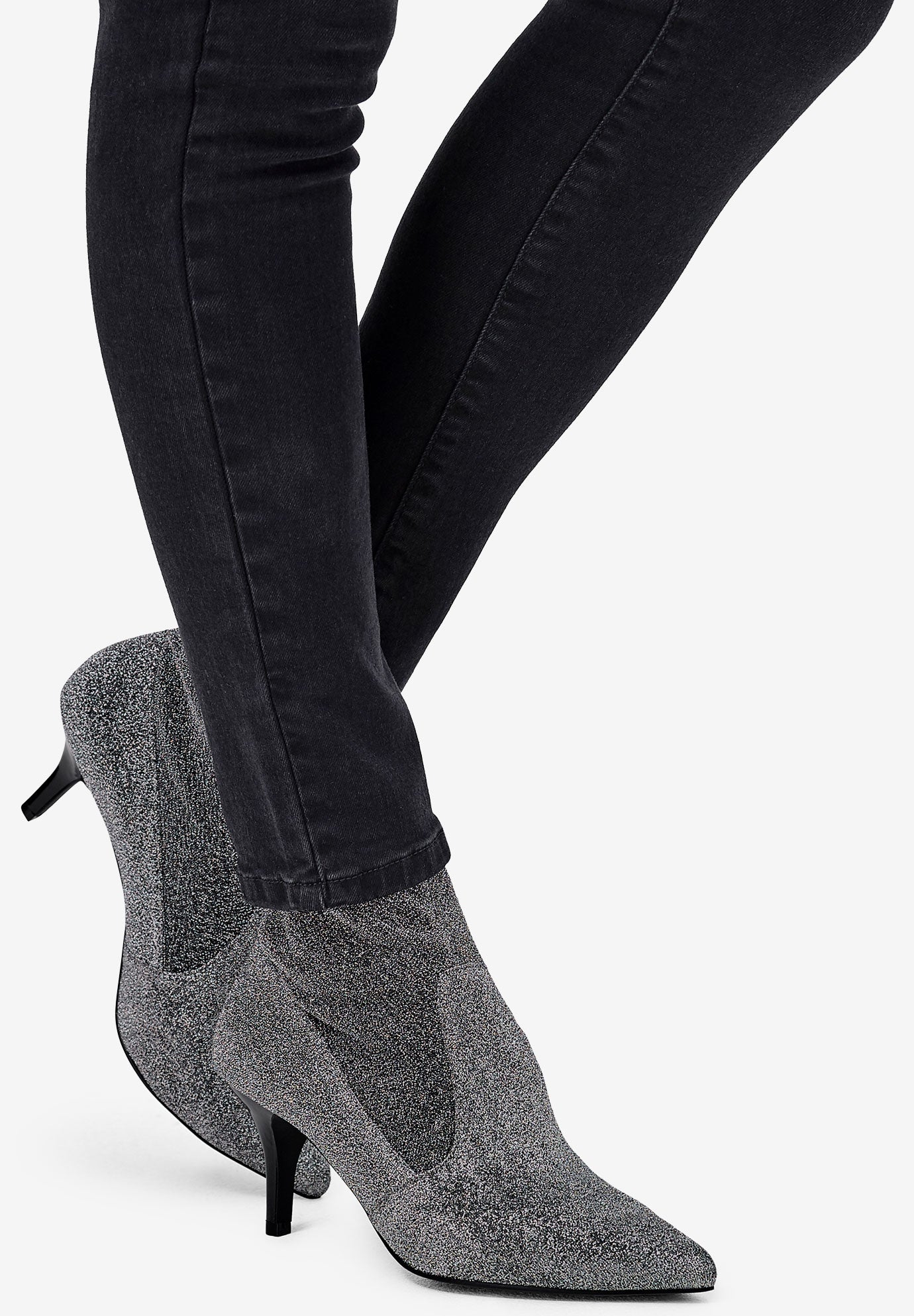 green sock bootie